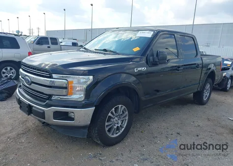 2018 Ford F-150 Lariat z USA, uszkodzony, nr VIN 1FTEW1E53JKE43991